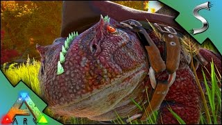 FROG TAMING amp THE HUNT FOR CEMENTING PASTE  Ark Survival Evolved S3E7 [upl. by Tesil850]