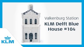 Valkenburg Station  Delft Blue House 104  KLM Royal Dutch Airlines [upl. by Meier942]