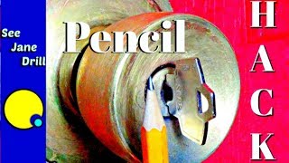 Fix Your Sticky Door Lock With a Pencil [upl. by Werd]