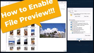 Windows11 File Explorer Preview Pane Not Showing File Previews  Fixed [upl. by Nylac501]