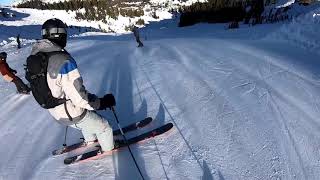 Alpine Meadows Summit Express  Wolverine Saddle to The Face [upl. by Subir]