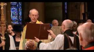 Enthronement of Justin Welby 105th Archbishop of Canterbury Highlights  c BBC 2013 [upl. by Kantor]