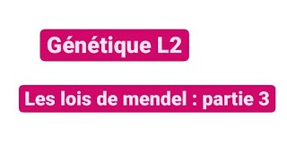 Génétique  conséquence de la méiose chez les diploides partie 3  codominance [upl. by Wolenik]