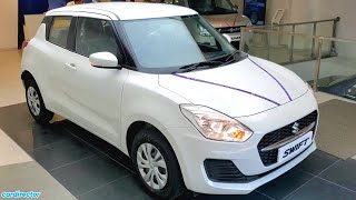 Maruti Suzuki Swift VXi 2024  New Swift 2024 Features  Interior and Exterior  Reallife Review [upl. by Fogg186]