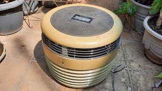 1970s Sanyo Hassock Fan  Pre Restoration [upl. by Yespmed]