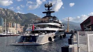 LURSSEN  KISMET 952m 200Million Luxury charter Yacht  Full docking Maneouver emmansvlogfr [upl. by Nov123]