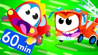 Baby Car Family Finger Family Wheels on the Bus  Kids amp Toddlers music amp songs  by Little Angel [upl. by Kareem]