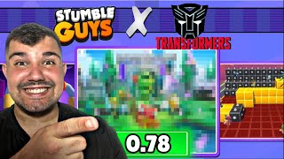 ¿Nuevo Mapa Secreto en la Versión 078 Stumble Guys x Transformers🤖 [upl. by Belshin321]