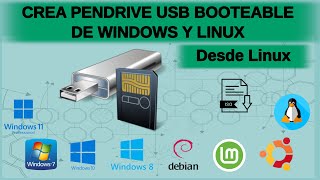 Crear usb booteable desde Linux  ventoy [upl. by Abebi]