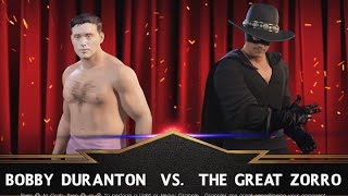 December 8 1961  Wrestling in Paris  Great Zorro vs Robert Duranton [upl. by Danforth]