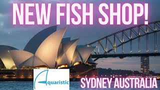 Crazy New Fish Store in Sydney Australia [upl. by Aicnerolf]