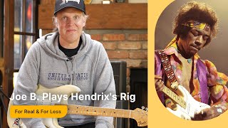 Joe Bonamassa Plays Hendrixs quotBand of Gypsysquot Rig For Real amp For Less [upl. by Eibmab338]