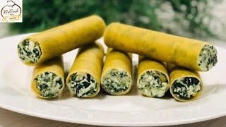 Kaneloni me spinaq dhe gjize  Cannelloni ricotta and spinach [upl. by Nnaeiram]