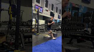 Banded Ankle Dorsiflexion StepDown Mobilization with Movement [upl. by Anadal757]