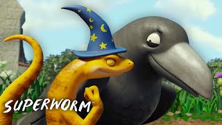 The Lizard Has A Plan To Capture Superworm GruffaloWorld Compilation [upl. by Roche]