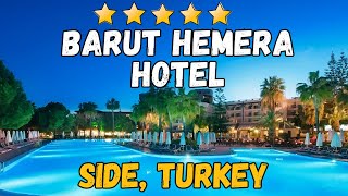 Barut Hemera Hotel  Side Turkey AllInclusive Resort [upl. by Ainer]