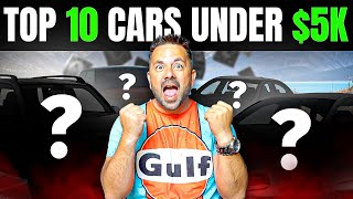 Top 10 Cars Under 5000 [upl. by Nevuer639]