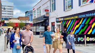 London Walking Tour in Romford  The Liberty Shopping Center The Mercury Shopping Mall The Brewery [upl. by Suiremed]