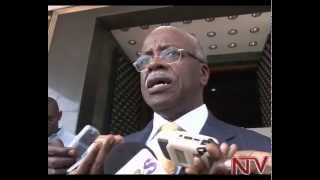 Dismissed PM Amama Mbabazi returns to Parliament as backbencher [upl. by Zeralda]