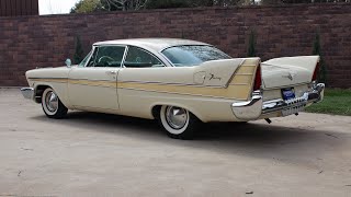 1957 Plymouth Fury Walk Around and Start Up [upl. by Martie]