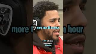 J Cole Talks About Modern Slavery 👀 [upl. by Ycul]