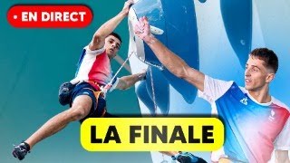 On regarde la finale descalade Homme aux JO 🔥🧗🏻 PART 2 [upl. by Silevi]