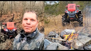 Basically The Perfect Day Can Am Renegade 1000 Mud Park Tour [upl. by Karyl473]