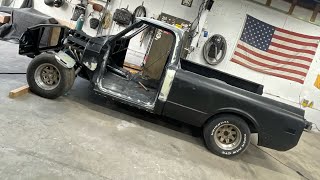 1972 C10 RestorationBuild Part 4 [upl. by Eerhs758]