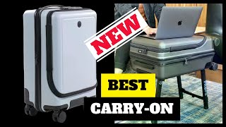 BEST CarryOn Luggage with Innovative Features 2024  Durable CarryOn Suitcases for Rough Handling [upl. by Arlina820]