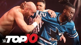 Top 10 Monday Night Raw moments WWE Top 10 Feb 26 2024 [upl. by Nilhsa232]