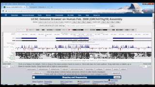 1 UCSC Genome Browser Tutorial the basics [upl. by Knute]