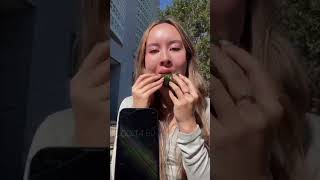 Impossible onigiri challenge 🍙  Japan Eating Challenge food shorts asmr mukbang 😋 [upl. by Ecnerual610]