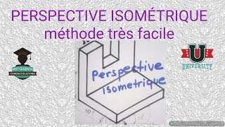 Perspective isométrique 8 Comment faire une perspective isométrique Perspective isométrique [upl. by Ferullo]