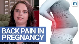 Relieving Back Pain During Pregnancy [upl. by Noryahs]