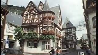 Bacharach and Rhine Cruise  Germany  Wish you were here  1986 [upl. by Channing]