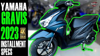 YAMAHA GRAVIS 2023 INSTALLMENT PRICE  SPECS [upl. by Enerol25]