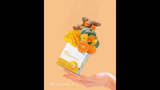 Atomy Colorfood Vitamin C Energia e Imunidade em Cada Sachê [upl. by Ikeda]