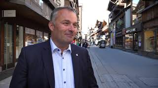 Der Kurdirektor von Zermatt Daniel Luggen über die Zwischensaison im Matterhorndorf [upl. by Georgeanne740]