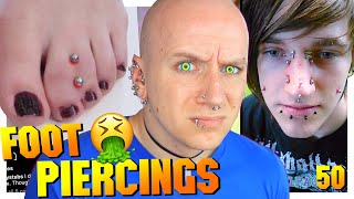 Most Confusing Piercings Ever  Piercings Gone Wrong 50  Roly Reacts [upl. by Millham909]