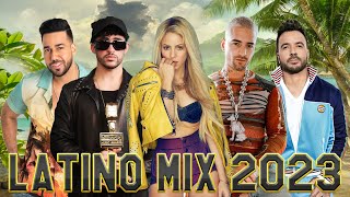 POP LATINO 2023  TOP LATINO 2023  LUIS FONSI MALUMA SHAKIRA BAD BUNNY OZUNA CAMILO CNCO [upl. by Allebara638]