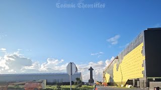 SpaceX Starbase Texas HQ construction progress [upl. by Ronyam]