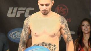 Extreme Nakedness at UFC Live 5 Weigh Ins [upl. by Attehcram]