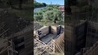 Building new house in zante shorts shortvideo house greece [upl. by Vigen875]