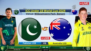 🔴 Live PAK U19 vs AUS U19  SEMI FINAL 2 Live  PAKISTAN vs AUSTRALIA Live  cricketlive [upl. by Jake]