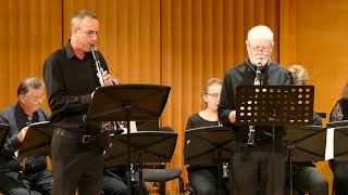 Il Convegno by Amilcare Ponchielli for 2 Solo Clarinets and Clarinet Choir [upl. by Xenophon]