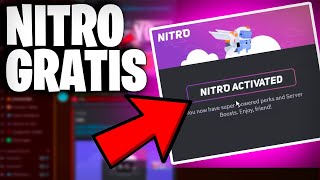 ¡Como TENER Discord NITRO GRATIS [upl. by Lederer]