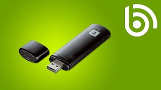 DLink DWA182 USB Adapter introduction [upl. by Ecinnej]