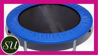 How to use a rebounder correctly with Sophie Uliano  Jump for fitness on your mini trampoline [upl. by Jaan]