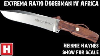 Extrema Ratio Doberman IV Africa  Show for Scale Overview [upl. by Rento]