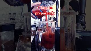 clamato preparado suscribete barman reels [upl. by Suivatna992]